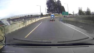 Wrong Direction Of Highway Exit