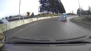 Wrong Direction Of Highway Exit