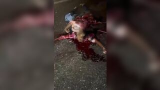 Young Woman Ripped Apart On Highway