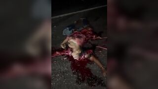 Young Woman Ripped Apart On Highway