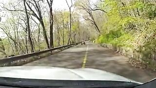 ATV And Motocross Riders At East Rock Park
