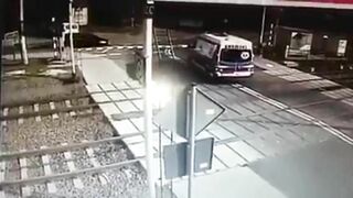 Ambulance Collides With Train In Poland
