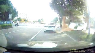 Another Motorcyclist Involved In Accident In China