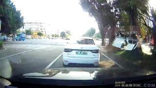 Another Motorcyclist Involved In Accident In China