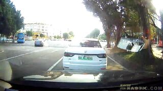 Another Motorcyclist Involved In Accident In China