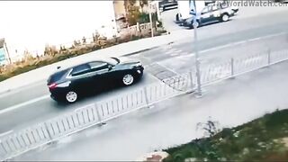 Army Colonel's Car Damaged In Street
