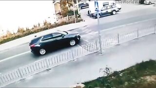 Army Colonel's Car Damaged In Street