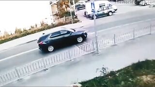 Army Colonel's Car Damaged In Street