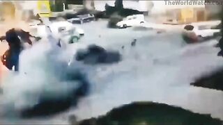Army Colonel's Car Damaged In Street