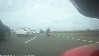 Biker's Doom: An Unpleasant Surprise