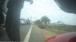Biker's Doom: An Unpleasant Surprise