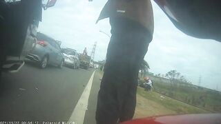 Biker's Doom: An Unpleasant Surprise