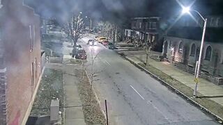 Stolen Car Chase In Baltimore