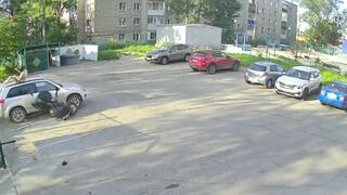 The Rider Lost Control