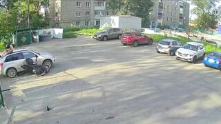 The Rider Lost Control