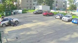 The Rider Lost Control