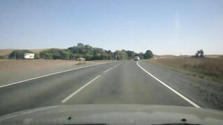 Freak Motorcycle Accident