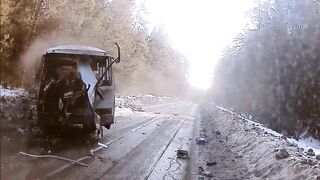 The Rear Of The Bus Fell Off
