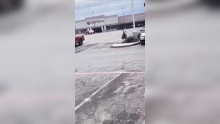 Car Crashes Through Church Front Door