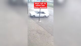 The Car Hit The Pole