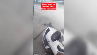 The Car Hit The Pole