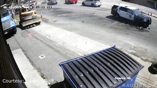 Car Crashes Into Springfield Police Patrol Car