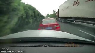 Car Crushed By Truck
