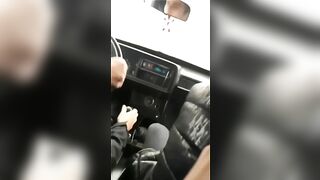The Car Lost Control And Crashed